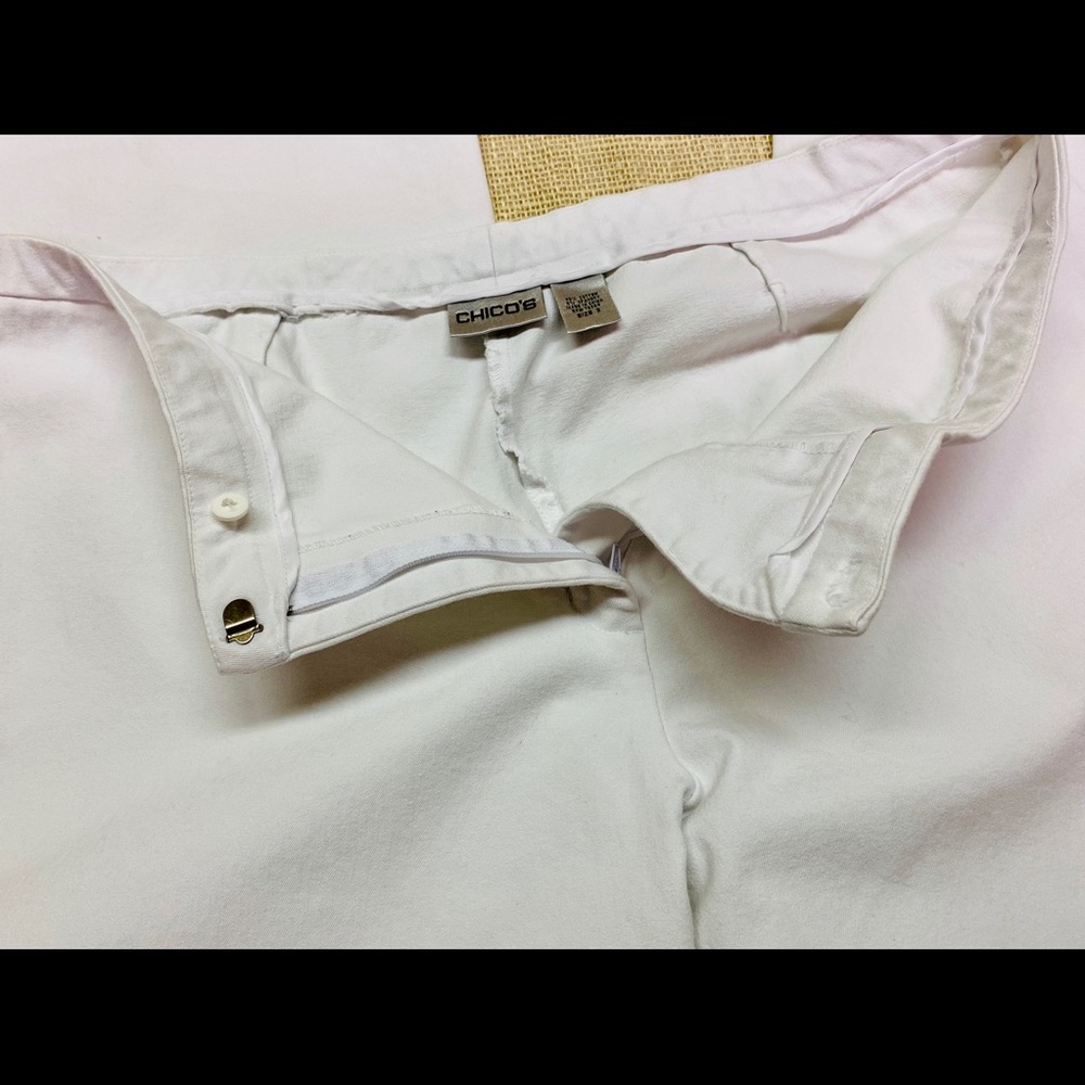 Chico’s White Slimming Jeans